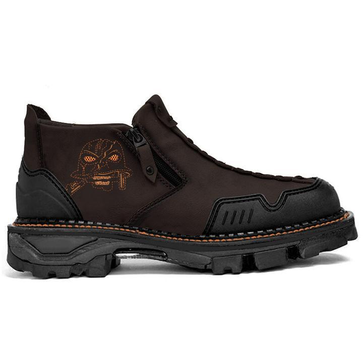 Halloween Skull Dr. Martens Booties