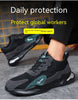 Lightweight Impact-Resistant Men's Safety Shoes