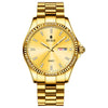 Waterproof Gold Diamond Watch