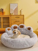 Load and play video in Gallery viewer, Soft Long Plush Cat kennel dog kennel winter warm pet bed Cat Bed Cat Mat Animals Sleeping Sofa