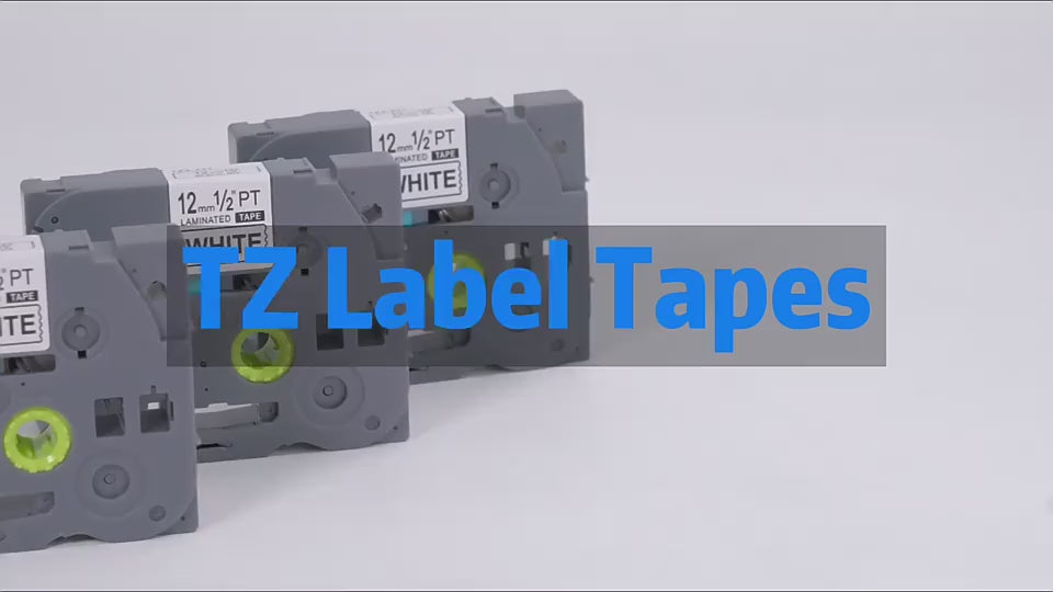 Brother PTouch Compatible TZe Tape Set  12mm 047